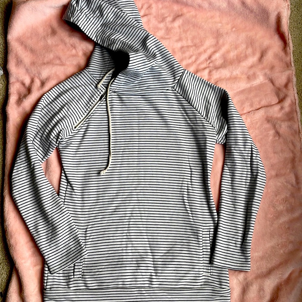 Blue Layne Boutique (Vanilla Bay) side zip hoodie